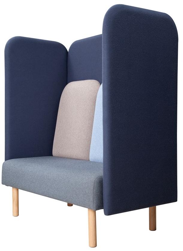 SOFTREND Мягкий 3-х местный диван с высокой спинкой August sun-id-1412405 - Вид №2