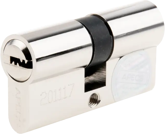 Цилиндровый механизм Apecs Pro LM-60-NI для металлических дверей 84168100