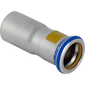 34117 Переход Geberit Mapress из нержавеющей стали, с гладким концевиком (газ) Geberit