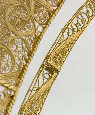 0-023 Кольцо филигранное зеркало Boca Do Lobo  - Вид №16