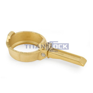 Соединение TankWagen, рукоятка, латунь, TLLR100BR TITAN LOCK