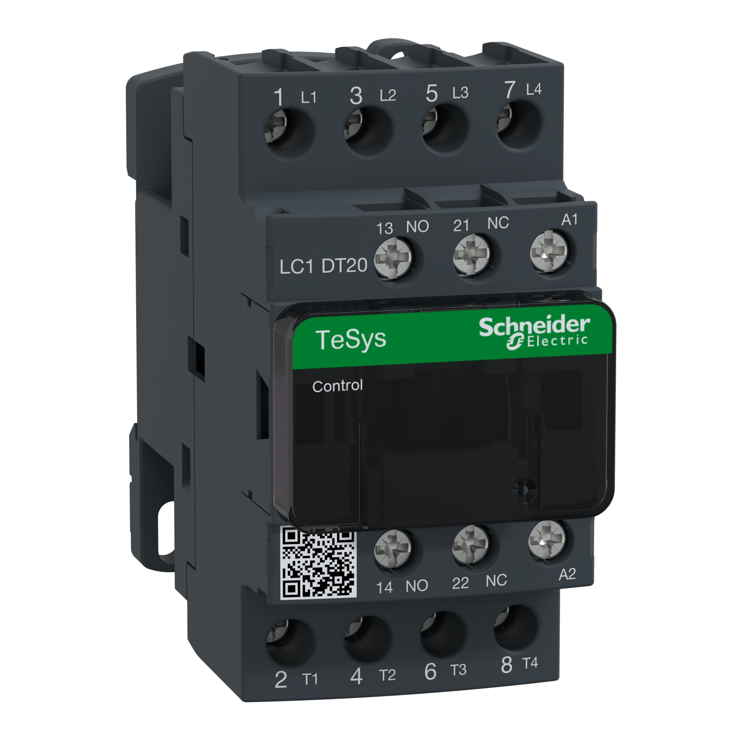 LC1DT20M7 Контактор LC1D 4P 20А 440/220В AC 9кВт Schneider Electric TeSys 