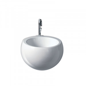 L312T0R1V1.100 Подвесная раковина круглая A. e T. Italia IDEA Белый глянцевый