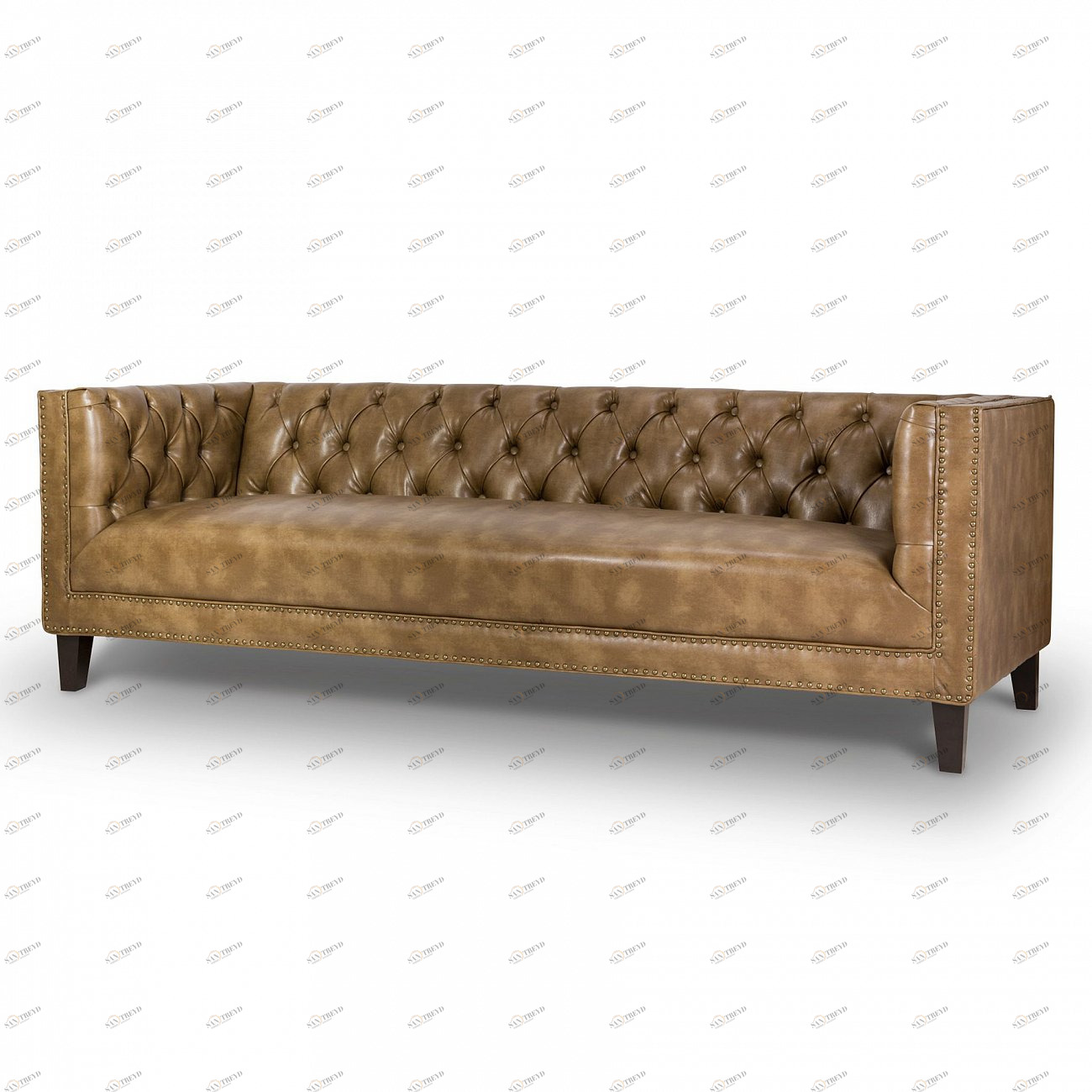 Диван Kelly прямой коричневый KELLY LOUNGE ДИЗАЙНЕРСКИЕ 045505 Коричневый 