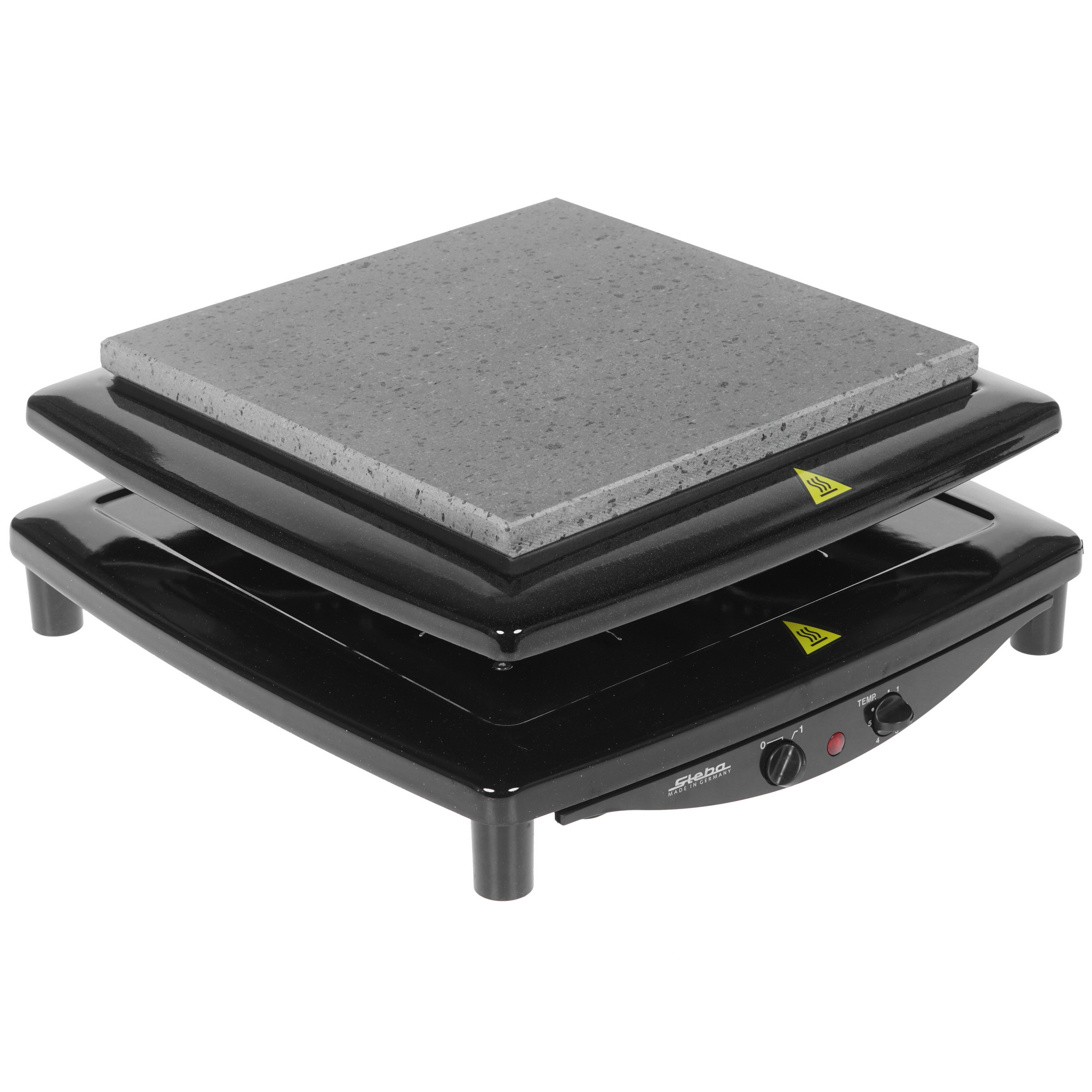 6732317 Гриль Steba RC 3 Plus Chrome черный STDN-0028334