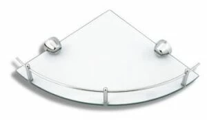 Угловая полка с ограждением Novaservis Metalia 3 6358.0 хром