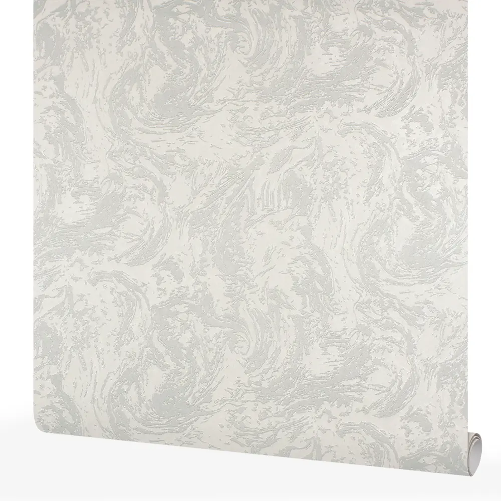 Обои флизелиновые BELVINIL Аликанте с абстрактным рисунком в мятных тонах 89407986 STLM-1569835