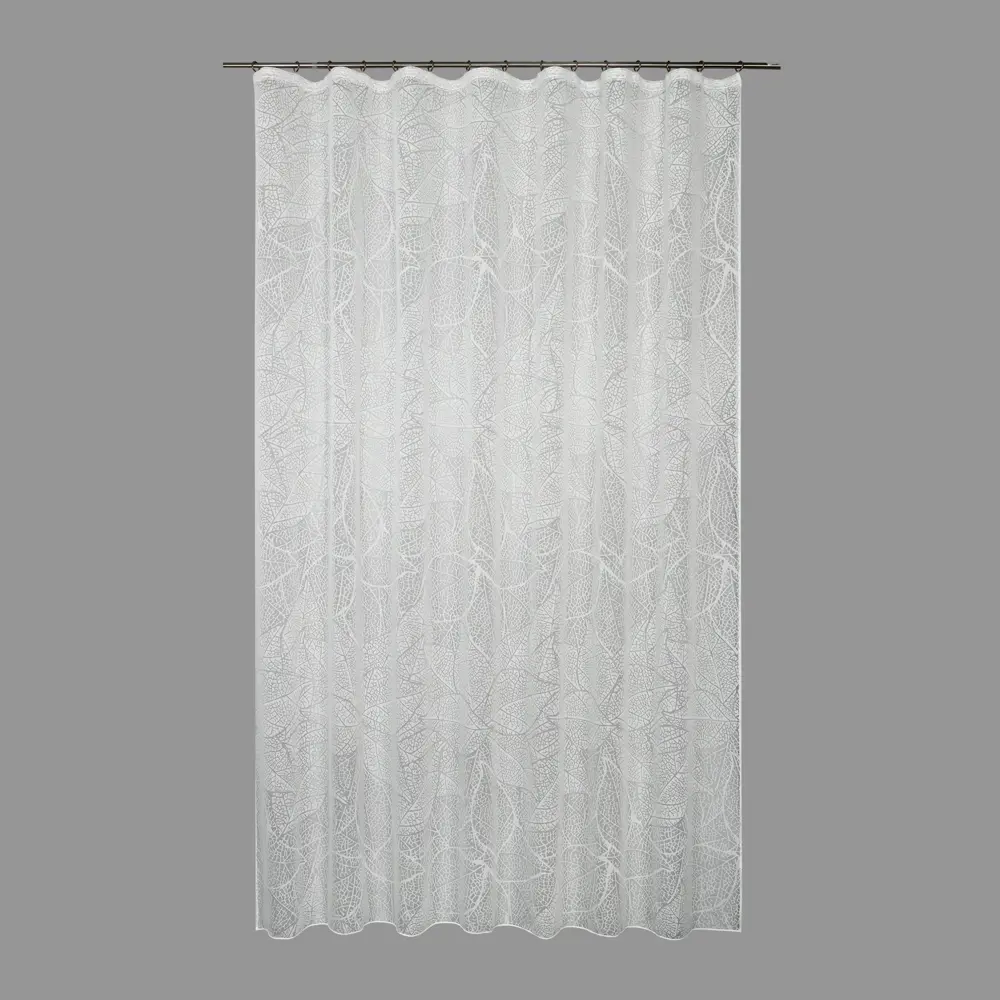 Тюль на ленте «Флора» 250x280 см цвет бежевый GARDEN STLM-2012909 - Вид №1