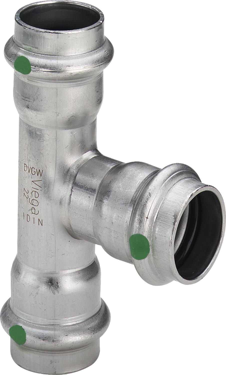 Viega Тройник Sanpress Inox 2318 (435868) 435 868