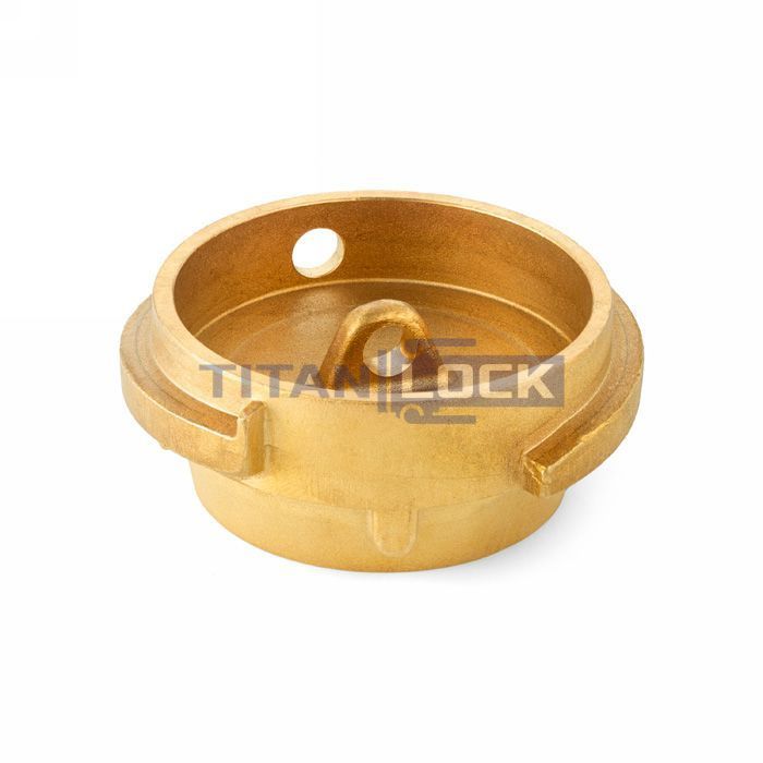 Соединение TankWagen, заглушка для муфты, латунь TLVB80BR TITAN LOCK 