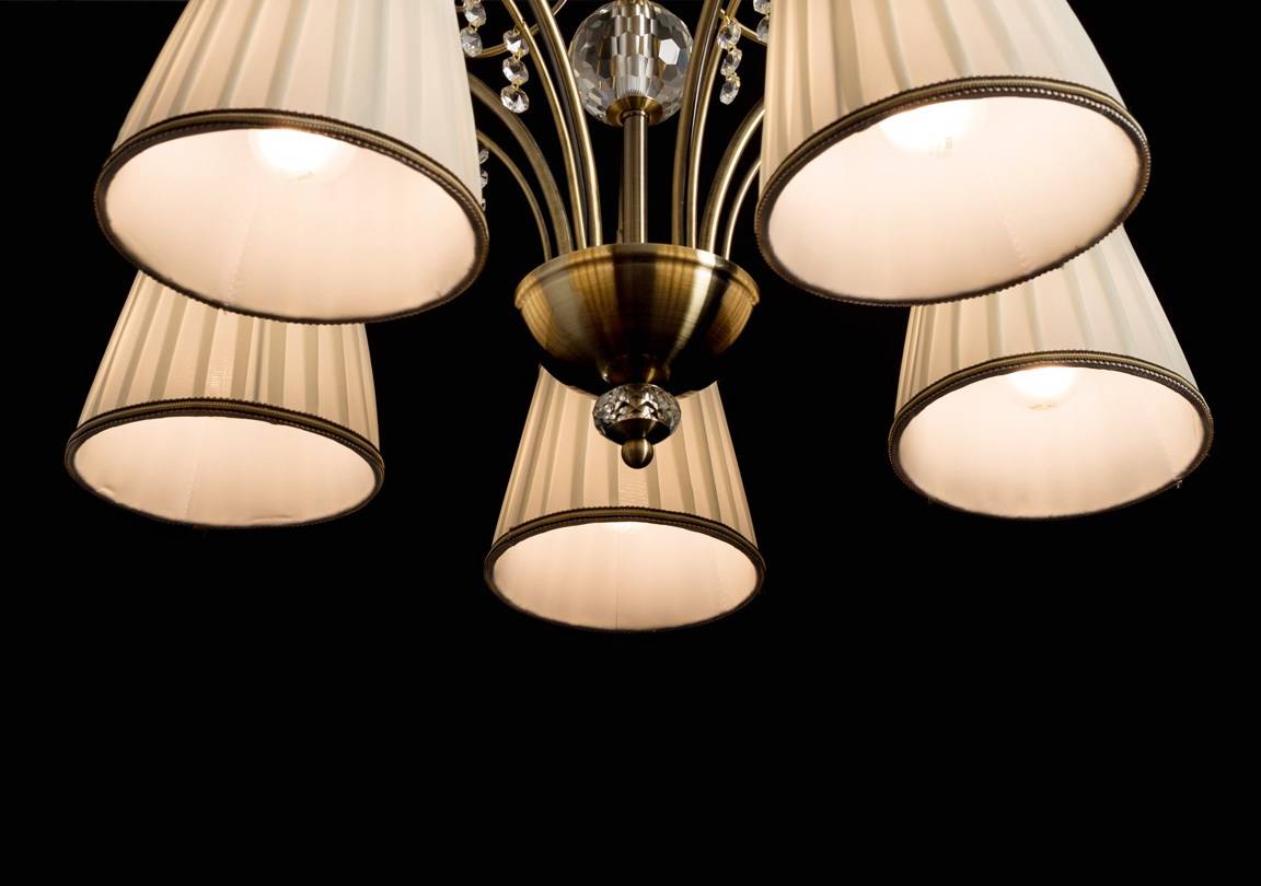 Подвесная люстра Arte Lamp Fabbro A2079LM-5AB ARTE LAMP ДИЗАЙНЕРСКИЕ, FABBRO 056352 Белый  - Вид №2