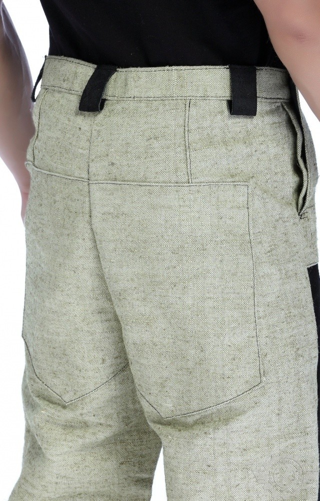 66277 Костюм брезентовый сварщика комбинированный cпилком  Одежда для сварщиков  размер 56-58/170-176 Спецодежда  - Вид №12