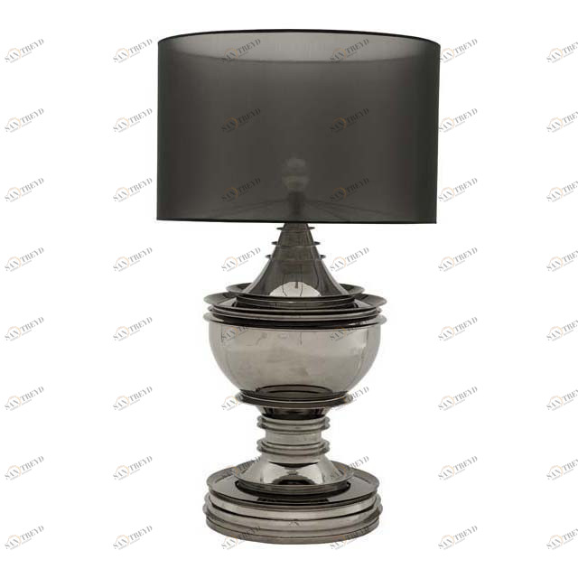 Настольная лампа Silom от Eichholtz Серый 105482 EICHHOLTZ ВАЗА 061676 Серебро;черный 