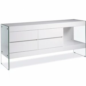 Тумба под телевизор белая длинная Instinto от Angel Cerda ANGEL CERDA  148695 Белый