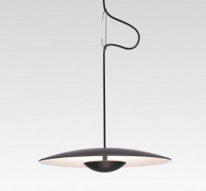 094163 Подвесной светильник 42 венге-белый (1-10V) Marset Ginger