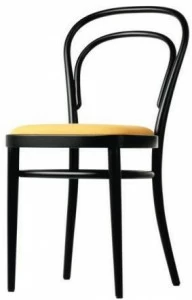 Thonet Деревянный стул с мягким сиденьем 214
