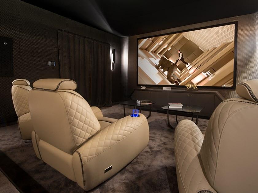 Tonino Lamborghini Casa Кожаное кресло для домашнего кинотеатра Yas sun-id-1514714 - Вид №6