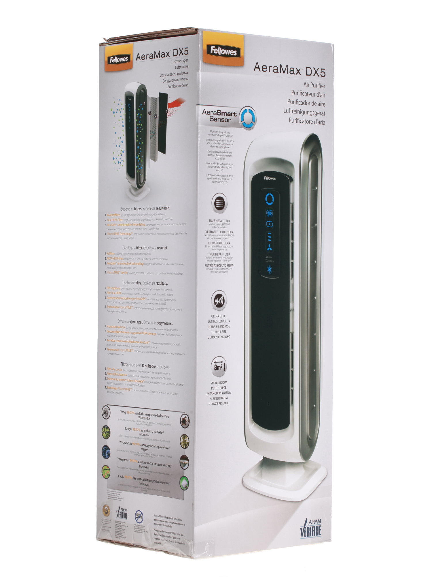 6676664 Очиститель воздуха Fellowes AERAMAX DX5 белый STDN-0010373 - Вид №7