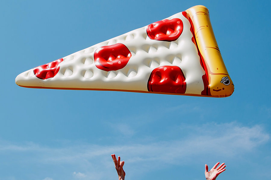 BMPF-0007 Матрас надувной , pizza slice BigMouth  - Вид №10