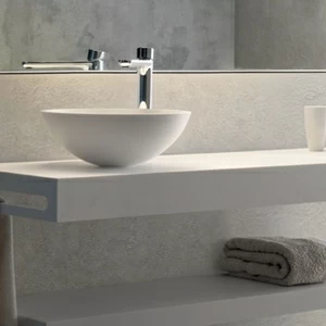 380 Накладная раковина на столешницу  овальная Karol