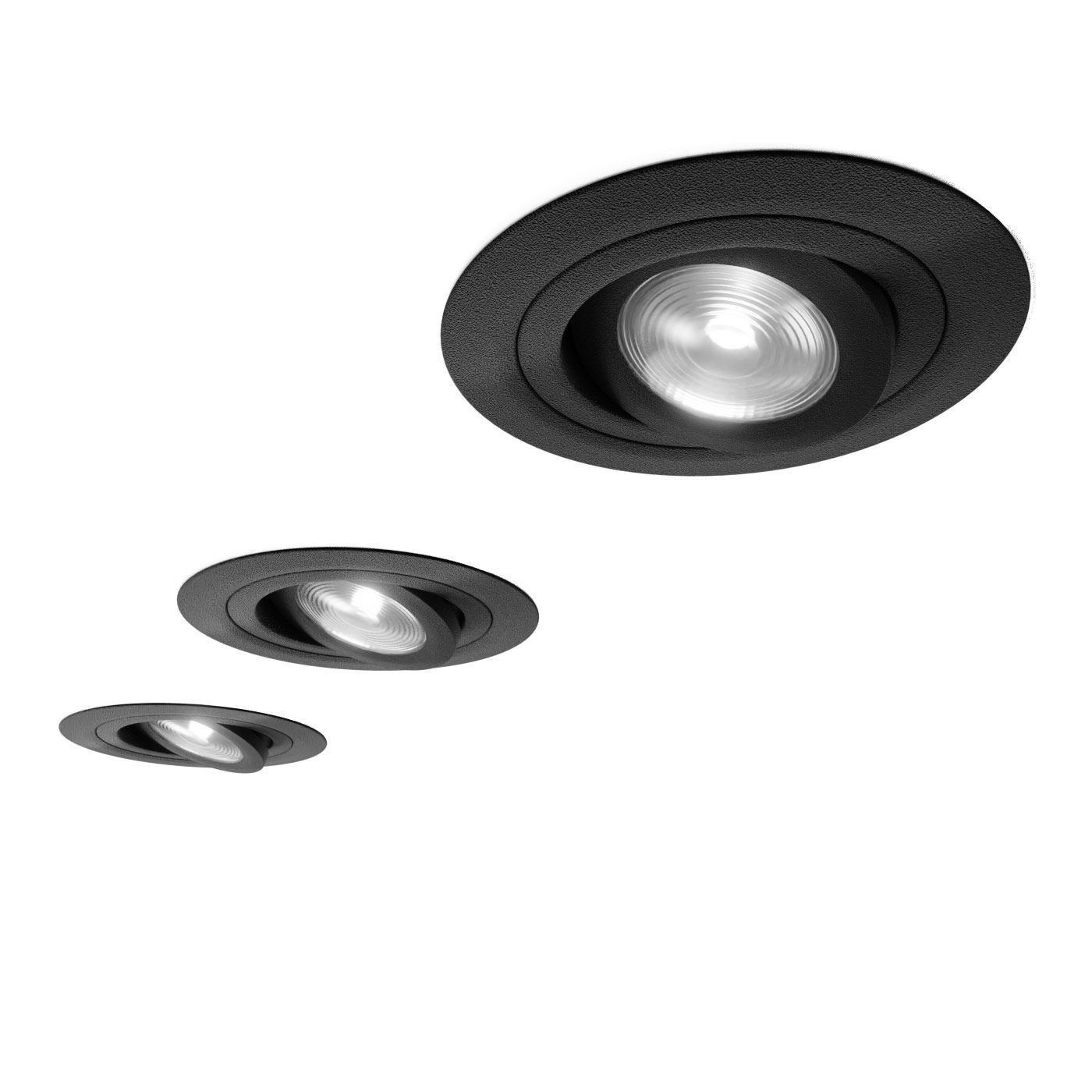 Алюминиевый круглый поворотный прожектор Amarcords Flat ARCH-00070012 - Вид №15