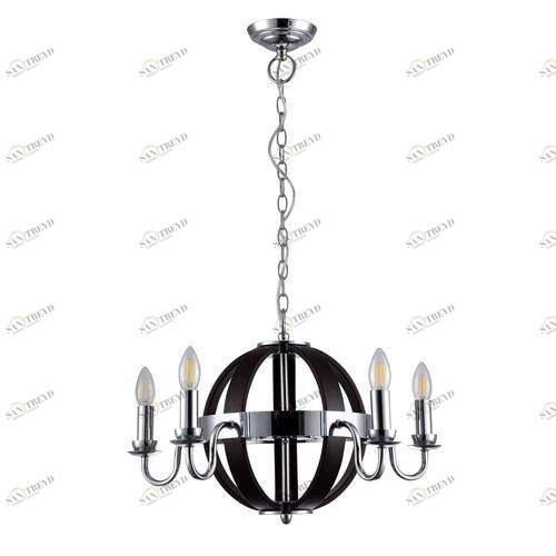 Подвесная люстра Divinare 9981/02 SP-5 DIVINARE ДИЗАЙНЕРСКИЕ 187698 Хром 