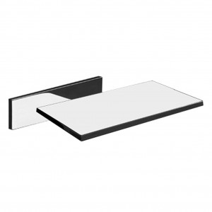 5041B+5041A  Излив встраиваемый для ваннывылет 14,5 см правая версия Водопад впуск 1/2'' Fantini Rubinetti MILANO STAINLESS STEEL