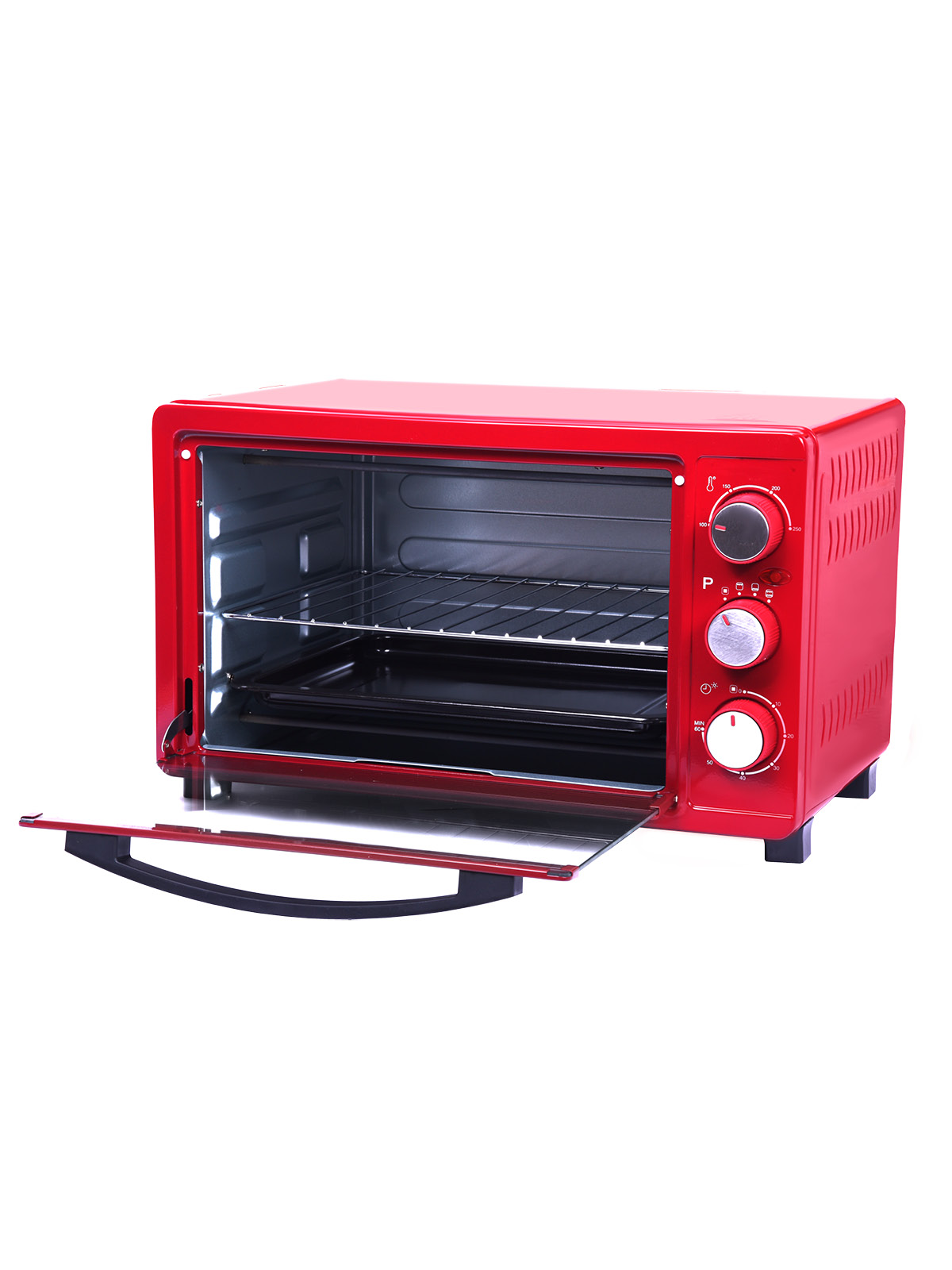 9914598 Мини-печь Oursson MO2325/RD красный STDN-0144350 - Вид №3