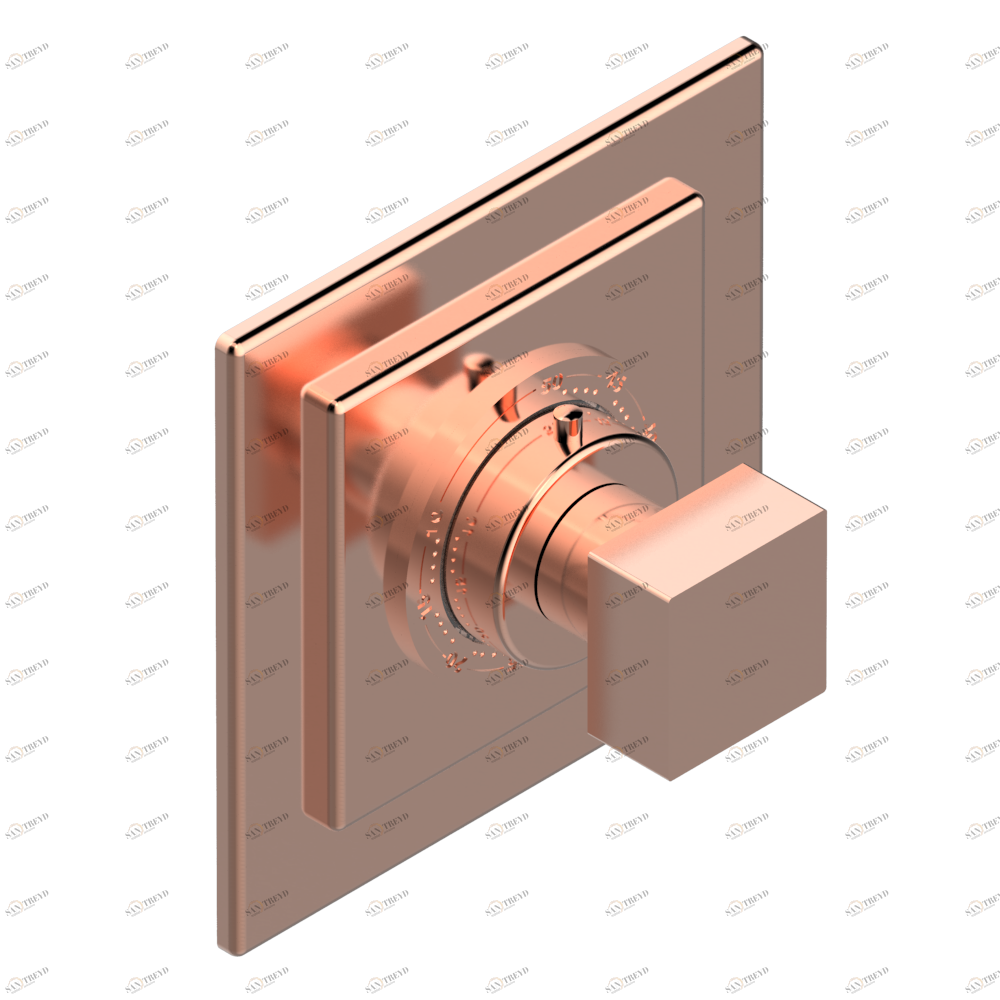 G79-15EN16EC Ручка регулировки для термостата EUROTHERM N°8105N, 8200N, 8300 Thg-paris Cubica Розовое золото G79 15EN16EC CAT.F