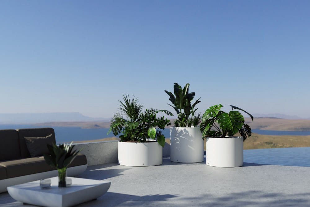 Стеклоткани круглый плантатор GANSK Magnus ARCH-00010189 - Вид №2