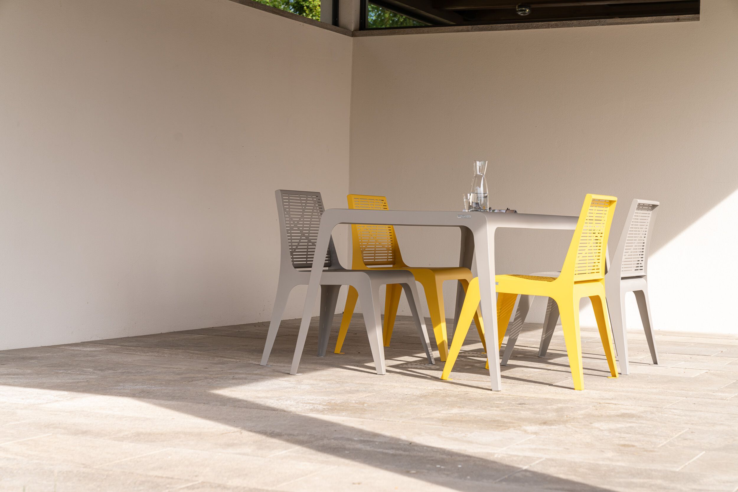 Прямоугольный стол из нержавеющей стали BENKERT BANKE Chalidor ARCH-00079574 - Вид №3