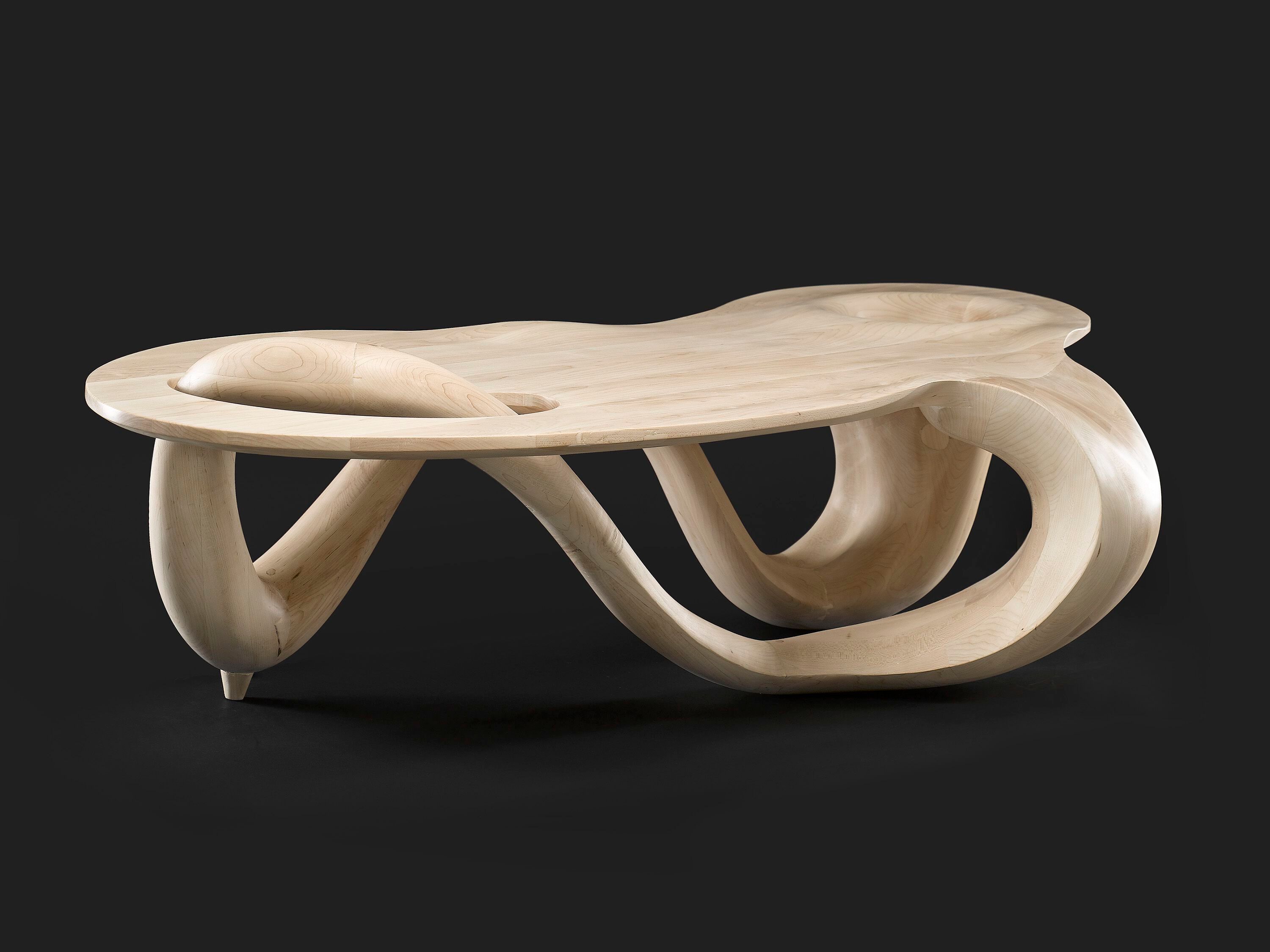 Кленовый журнальный столик LO Contemporary LA CHIMÈRE 4 ARCH-00020995 - Вид №1