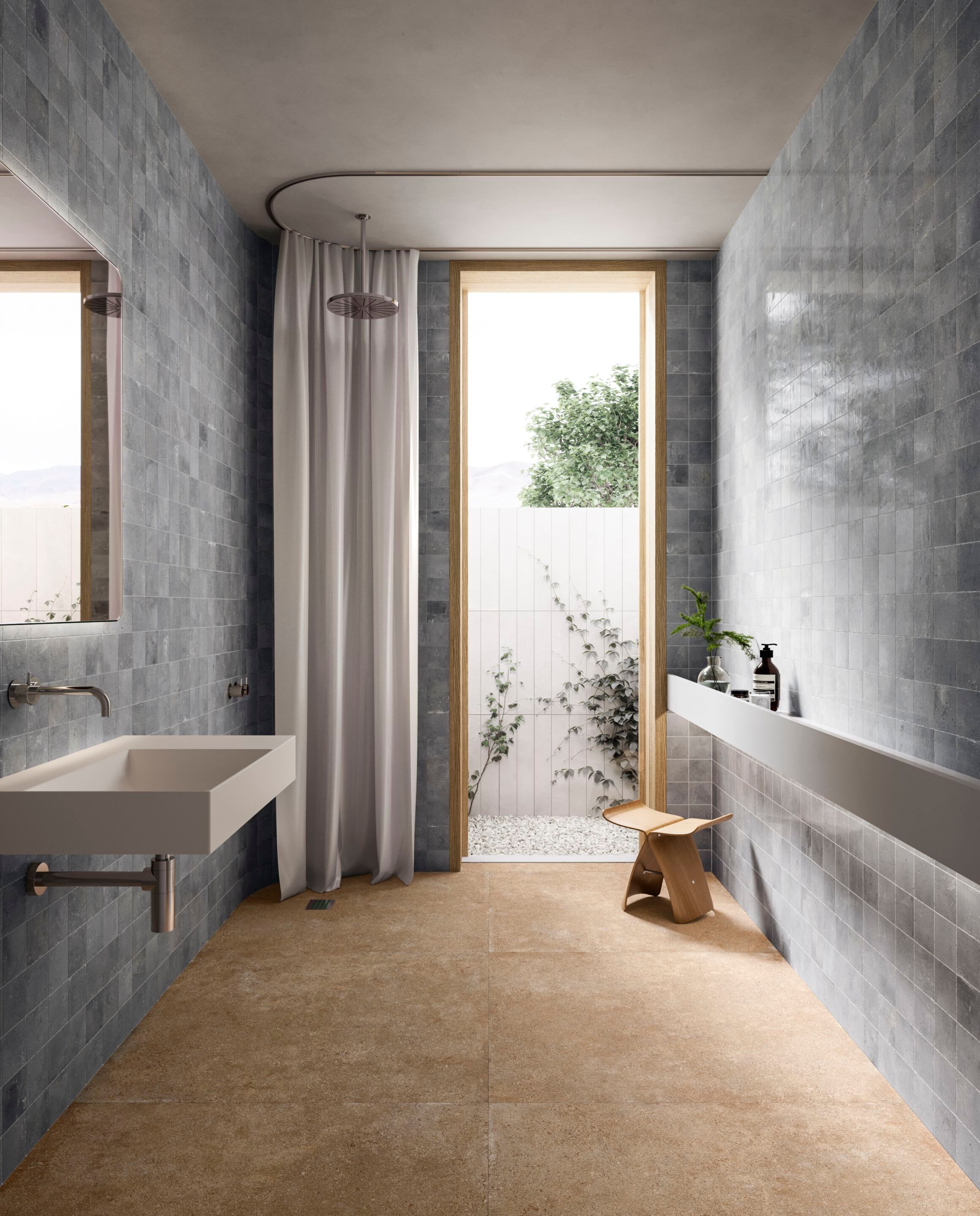 Пол / керамогранит с эффектом цемента CERAMICA SANT'AGOSTINO Duo ARCH-00096683 - Вид №1