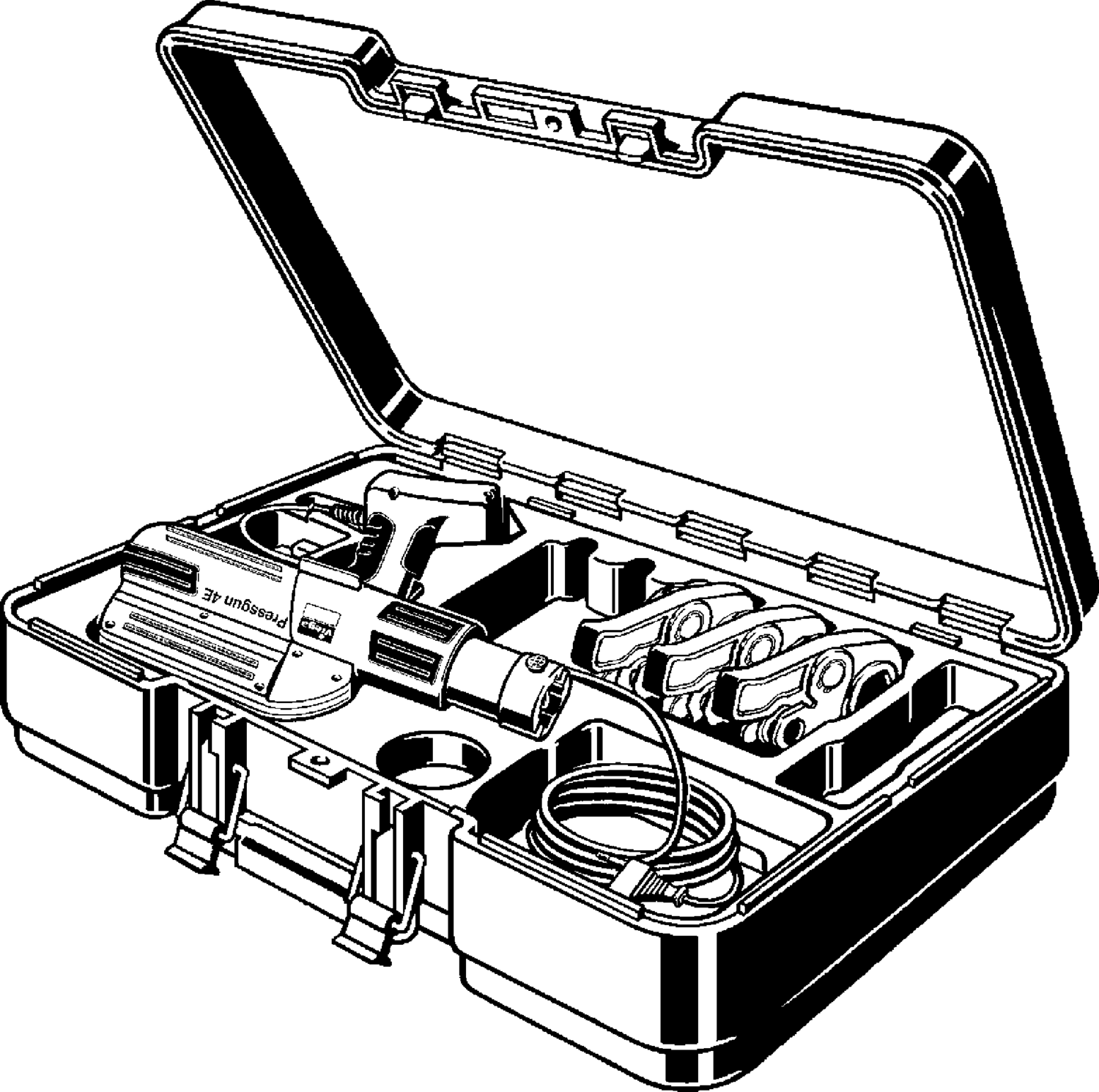 671 655 1) Модель 5397.2 Трубопроводные системы  Системные пресс-инструменты  Системные пресс-инструменты  Блок питания от сети / 230 В Santreyd  - Вид №1