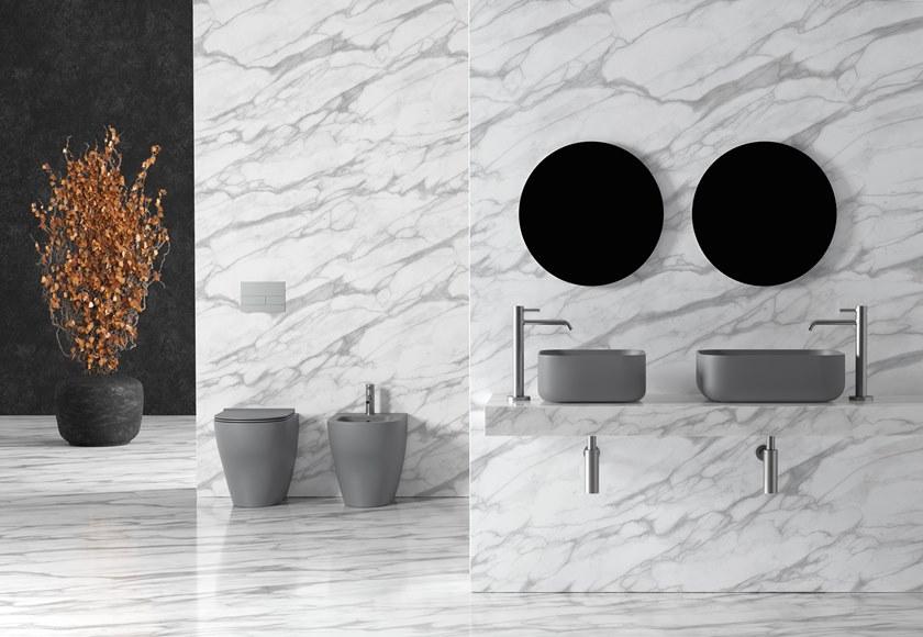 32170101,32140101 Накладная раковина на столешницу  овальная Alice Ceramica UNICA - Вид №7