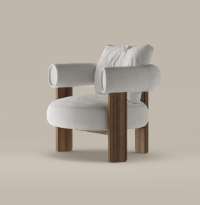 Тканевое кресло