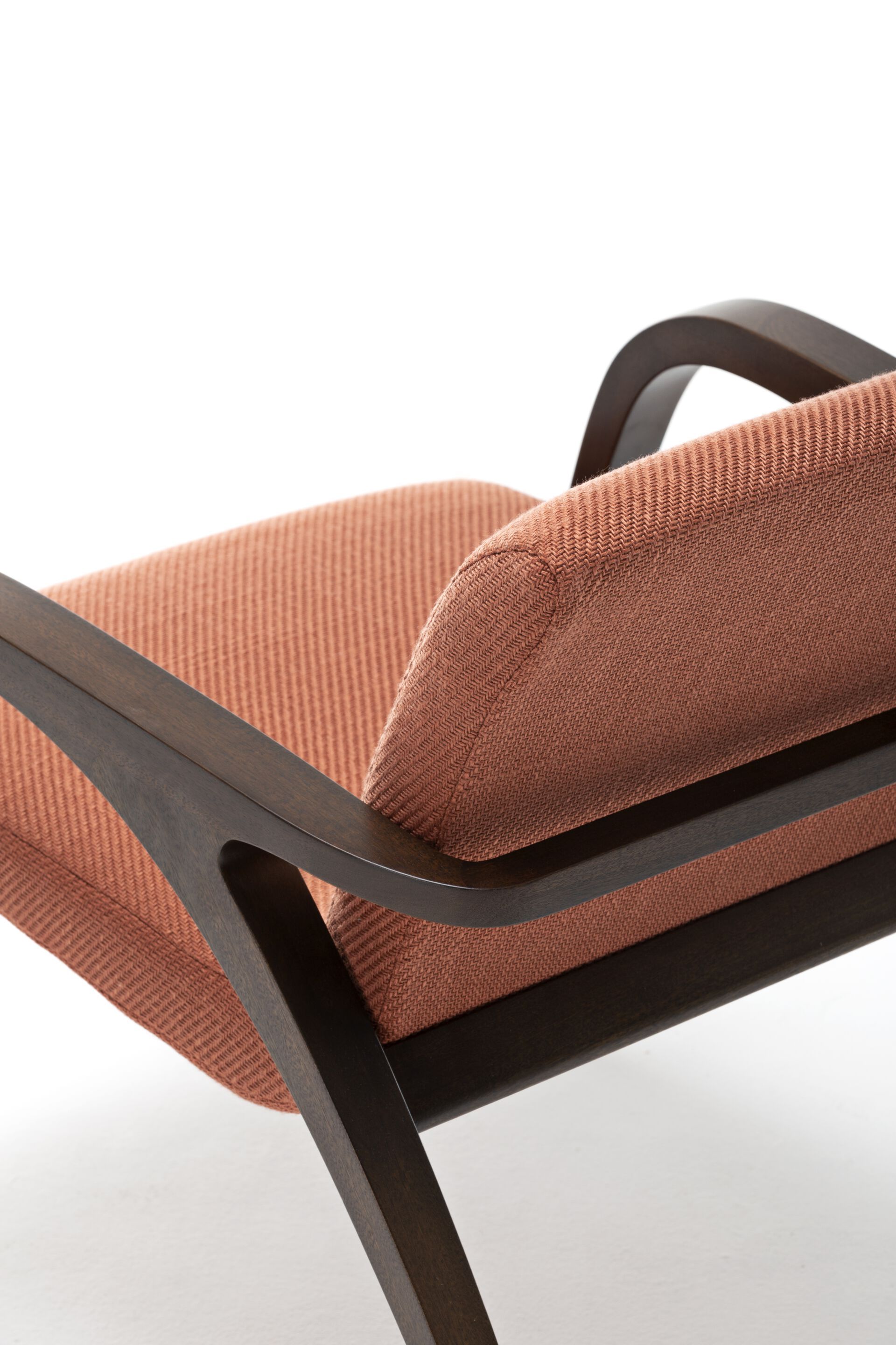 Ткань сад стул с подлокотниками Exteta Franco Albini Re-edition ARCH-00095404 - Вид №5