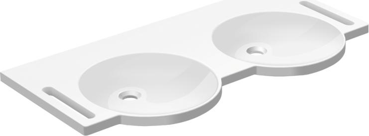 950.11.110 двойное тщеславие HEWI Waschtische 