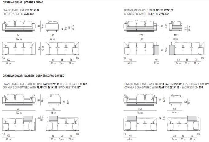 Minotti Секционный кожаный диван Connery sun-id-1360756 - Вид №9
