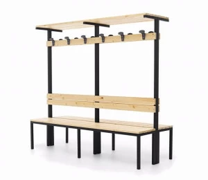 Fantin Скамейка для спортивных сооружений из металла и дерева Panck