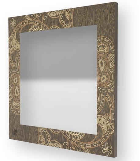 LIGNIS® Квадратное настенное зеркало в раме Dolcevita marrakech 12.047 - Вид №1
