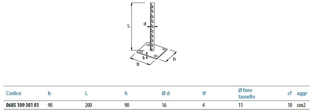 Unifix SWG Опора для винта со шпилькой Fissaggi a scomparsa sun-id-1351109 - Вид №1
