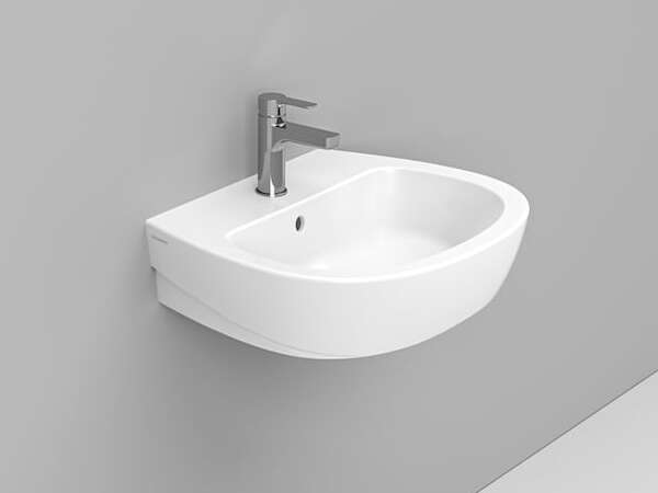 Керамическая подвесная раковина с переливом Ceramica Dolomite Demy ARCH-00034684 - Вид №1