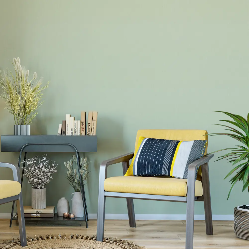 Обои флизелиновые Palitra Life Poezia зеленые 1.06 м PL72633-76 STLM-2009109 - Вид №4