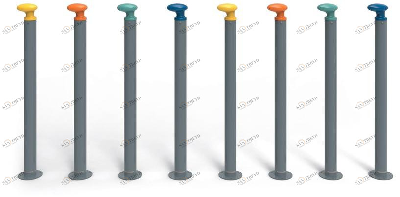 City Design Стационарная стальная стойка тумбы sun-id-1368136