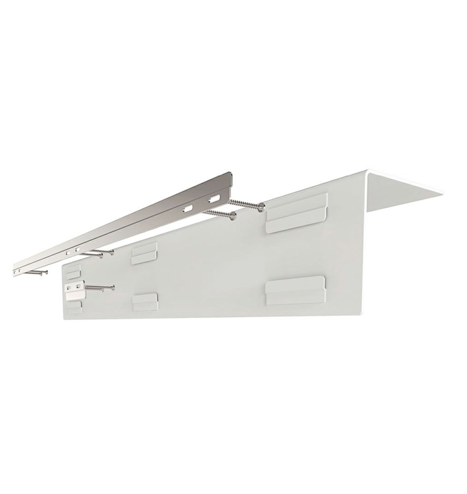 FROST Стеновая филенка 4041, 100cm » белая Алюминий Белый U4041-W  - Вид №3