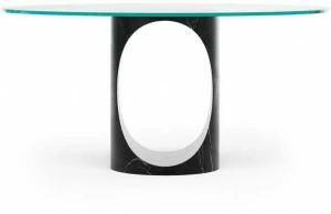 EPÒNIMO Круглый мраморный стол и стеклянная столешница Roll Rl001