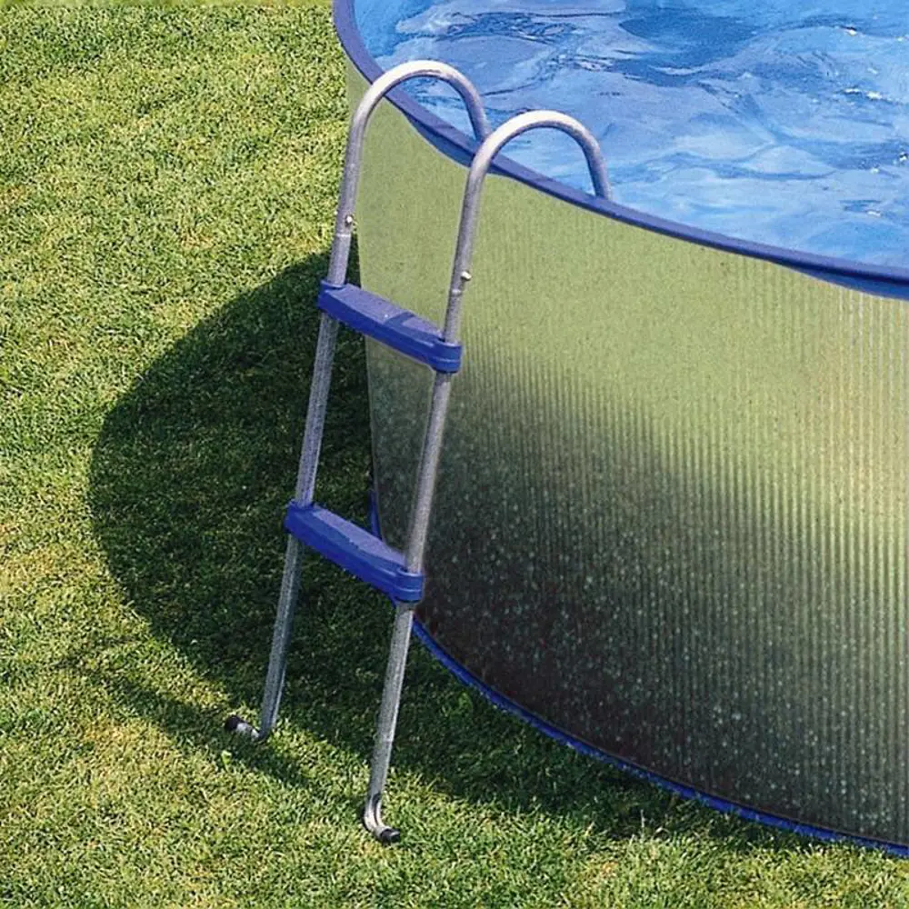 Бассейн каркасный круглый высота 90 см, лестница и фильтр в комплекте GRE STLM-2050347 - Вид №2