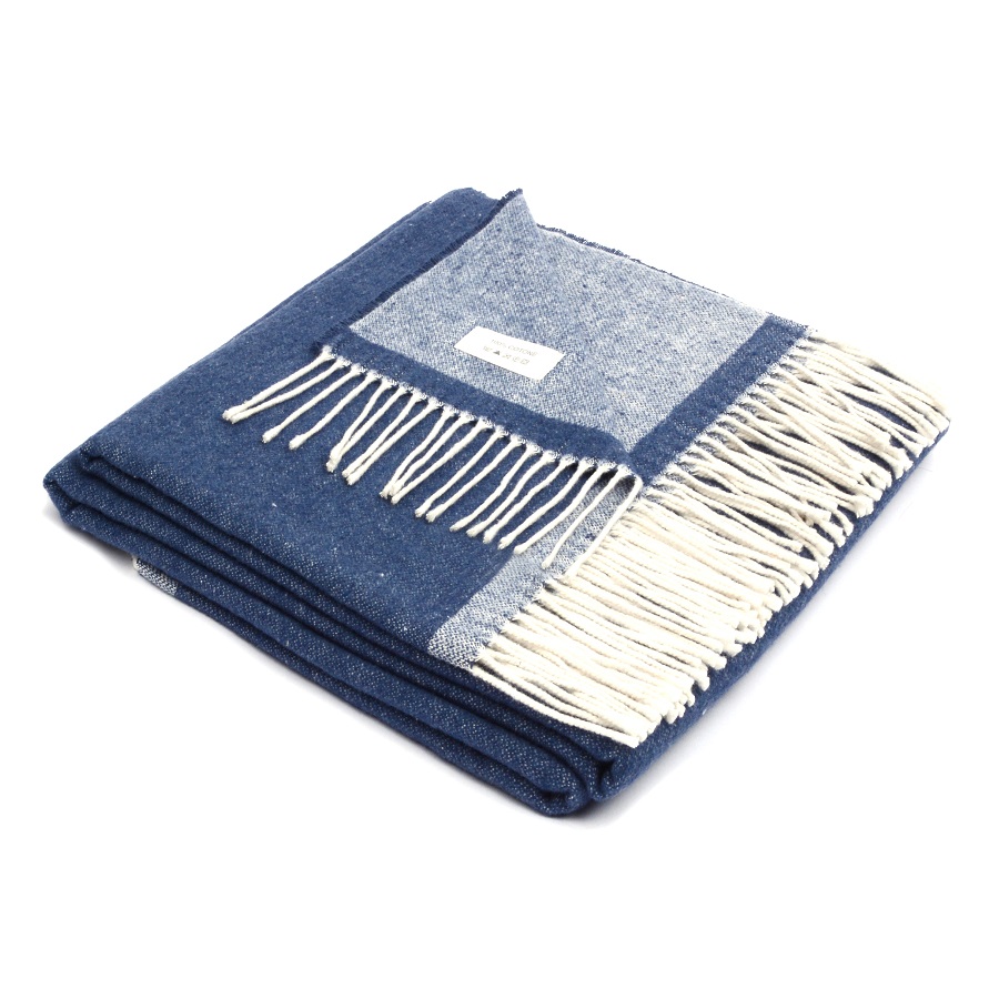 Плед Sara, 130х170 см, синий MARZOTTO SARA4000 - Вид №1