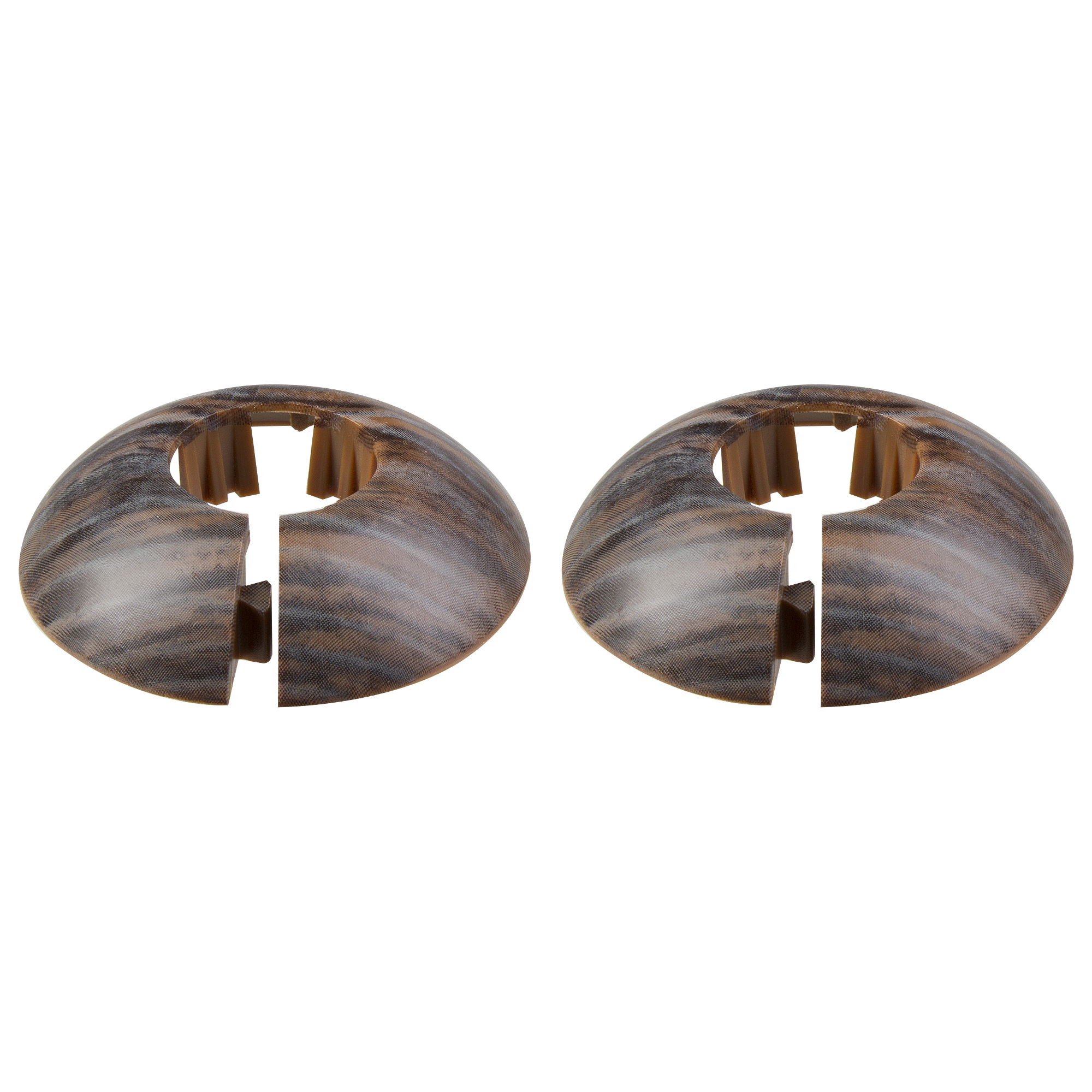 17382148 Обвод для труб «Венге» 22 мм, 2 шт. STLM-0008083 TPLAST  - Вид №1